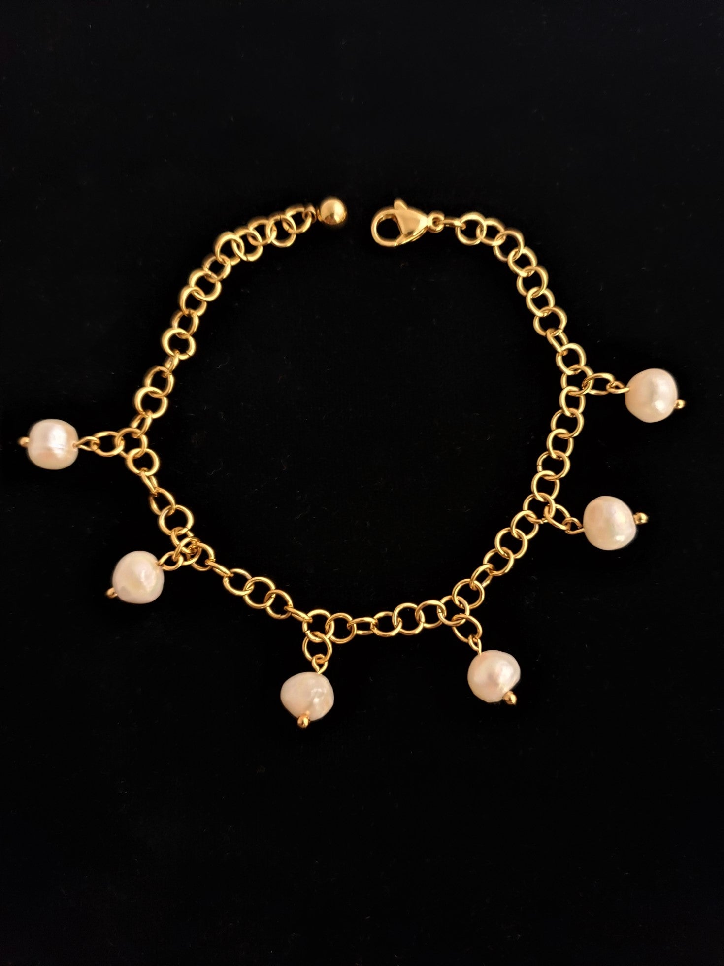 Stainless Steel Bracelet  - Gold Plated  - BR021