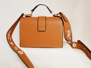 PU leather crossbody bag - H011