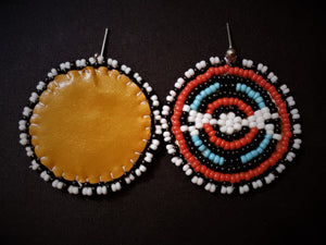 Seed beads earrings  - ER016