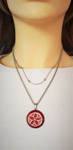 Long double necklace - LN038
