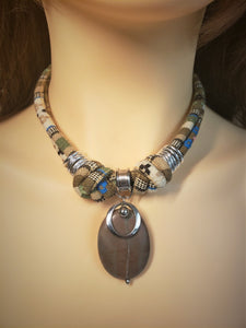 Short cord necklace - SN085