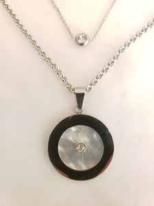 Short double necklace - SN096
